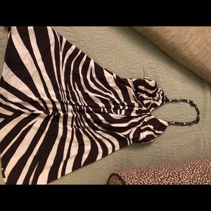 BCBG animal print dress